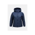 Kurtka puchowa Peak Performance W Frost Down Hood Jacket granatowy