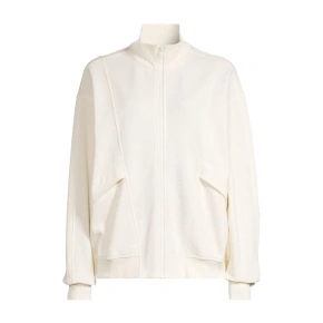 Bluza CASALL Comfy Full Zip Sweater biały Bluza CASALL Comfy Full Zip Sweater biały