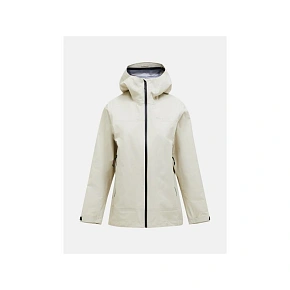 Kurtka damska PEAK PERFORMANCE W Treeline Gore-Tex 3L Shell Jacket kolor beżowy Kurtka damska PEAK PERFORMANCE W Treeline Gore-Tex 3L Shell Jacket kolor beżowy