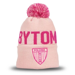 Czapka zimowa Polonia Bytom - Pink Czapka zimowa Polonia Bytom - Pink