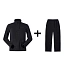 Bluza Berghaus Prism PT HZ  roz. L Czarna + Berghaus HILLWALKER OVRTRS AM BLK/BLK roz. L