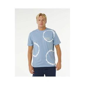 Koszulka męska RIP CURL Pacific Rinse Fin Tee niebieska Koszulka męska RIP CURL Pacific Rinse Fin Tee niebieska