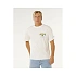 Koszulka męska RIP CURL Bells Pro 26 Bell Logo Tee biała