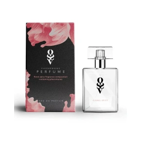 Perfumy z feromonami kwiatowo-korzenne 30 ml - Obsessive