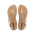 Ipanema Sandal Class sandały japonki damskie beżowe ze złotym dámské