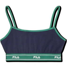 Stanik sportowy Fila Candelo granatowo-zielony FAW1203 50004