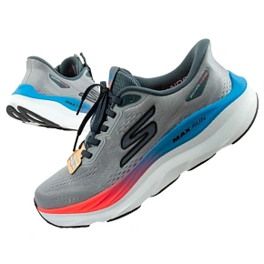 Skechers buty sportowe sneakersy męskie Max Run szary SLIP-INS Skechers buty sportowe sneakersy męskie Max Run szary SLIP-INS