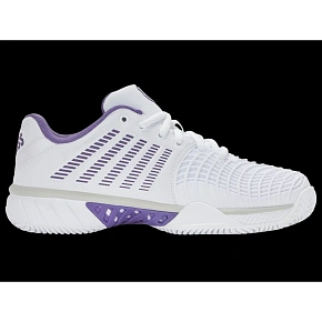 Sneakersy K-swiss EXPRESS LIGHT 3 HB WHITE/PURPLE HAZE/LUNAR ROCK-M (98563-160-M) Sneakersy K-swiss EXPRESS LIGHT 3 HB WHITE/PURPLE HAZE/LUNAR ROCK-M (98563-160-M)