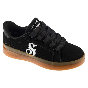 Skechers Slip-Ins Suede Snoop Cupsole Sneaker 186100-BKW Czarne 36 Skechers Slip-Ins Suede Snoop Cupsole Sneaker 186100-BKW Czarne 36