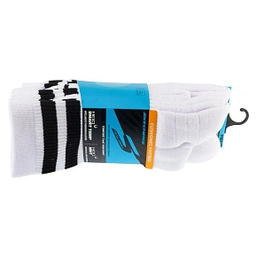 Skechers 3pk Mens PF PBall Crew Socks S01373HP-WBK Białe 41-46