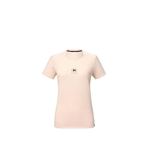Koszulka damska MILLET Ubic Wool Ts Ss W jasny róż Koszulka damska MILLET Ubic Wool Ts Ss W jasny róż