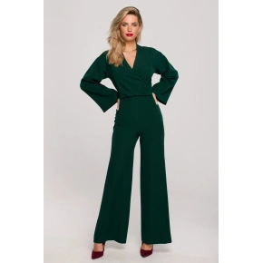 Kombinezon damski K147 tm. zielony - Makover