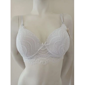 Biustonosz na fiszbinach 5515 biały - LoveAnna
