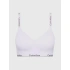 Biustonosz damski LGHTLY LINED BRALETTE 000QF7797E LL0 liliowy - Calvin Klein