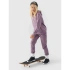 Bluza dresowa nierozpinana z kapturem dziewczęca 4F Junior 4FJWMM00TSWSF1316-51S