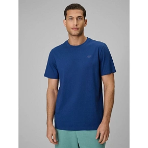 T-shirt regular gładki męski 4F 4FRSS26TTSHM4261-30S
