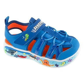 Skechers Play Scene Splash 407041N-LTBL Niebieskie 22