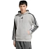 Bluza męska adidas Essentials 3-Stripes French Terry Hoodie szara KY4202 pánské
