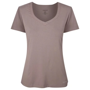 Damska koszulka z krótkim rękawem QS6486E-DVB - Calvin Klein