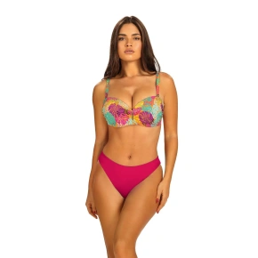 Damski dwuczęściowy strój kąpielowy Pati 4 S730PA4-2 różowy z wzorem - Self
