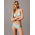 Damskie kąpielówki KW0KW02627 C9F Jasnoniebieski - Calvin Klein