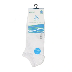 Pánské kotníkové ponožky Socks Antibakteriální Bílá - Regina Pánské kotníkové ponožky Socks Antibakteriální Bílá - Regina