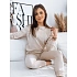 Dámská tepláková souprava MILIAN AY0819 béžová - FashionStreet