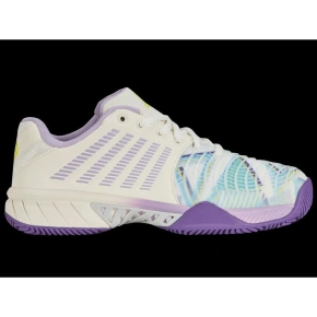 Buty sportowe damskie K-Swiss Express Light 3 Padel sneakersy białe/fioletowe (98900-182-M) Buty sportowe damskie K-Swiss Express Light 3 Padel sneakersy białe/fioletowe (98900-182-M)