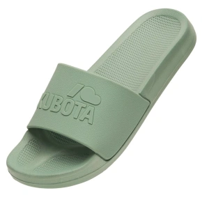 Kubota klapki basenowe basic plain pastelowo zielone K25SS-101-001-17-1