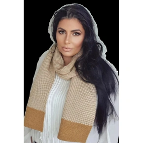 Szal damski MEGAN miodowy - Kamea