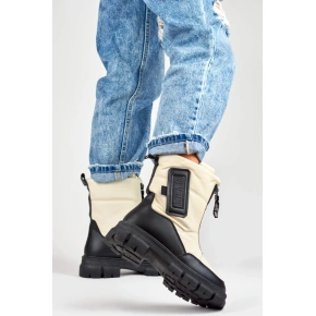 Damskie rakiety śnieżne H07 / 189131 Beżowo-czarne - RARLON