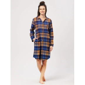 Dámská noční košile Key LND 481 B24 tmavě modrá - Key