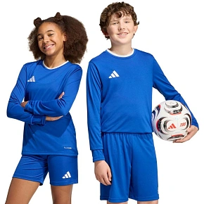 Adidas Entrada 26 Kids Koszulka z długim rękawem Niebieski KF5886