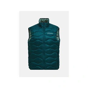 Kamizelka puchowa męska PEAK PERFORMANCE M Helium Down Vest kolor zielony Kamizelka puchowa męska PEAK PERFORMANCE M Helium Down Vest kolor zielony