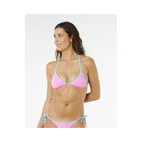 Stanik damski RIP CURL Surf Puff Sliding Tri różowy Stanik damski RIP CURL Surf Puff Sliding Tri różowy