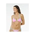 Stanik damski RIP CURL Surf Puff Sliding Tri różowy