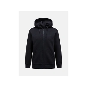 Bluza męska Peak Performance M Original Small Logo Zip kolor czarny Bluza męska Peak Performance M Original Small Logo Zip kolor czarny