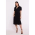 Sukienka koszulowa B282 czarny - BeWear