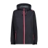 Kurtka z kapturem przeciwdeszczowa damska CMP Woman Jacket Fix Hood czarna (39X6636-01UE)