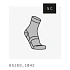 Skarpety rowerowe POC Motion MTB Sock szare