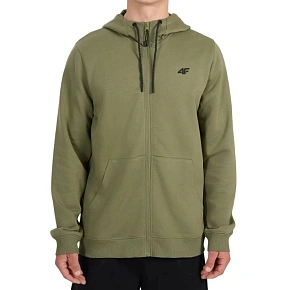 Bluza męska 4F M2551 khaki 4FWSS26TSWSM2551 43S pánské Bluza męska 4F M2551 khaki 4FWSS26TSWSM2551 43S pánské
