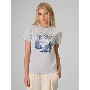 T-shirt regular z nadrukiem damski 4F 4FRAW26TTSHF4374-34S T-shirt regular z nadrukiem damski 4F 4FRAW26TTSHF4374-34S