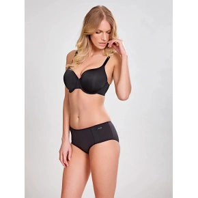 Czarne szorty Porcelain Elan 7324 - Panache