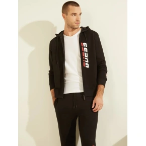 Bluza męska z kapturem U0BA50K9V31 - JBLK czarny - Guess