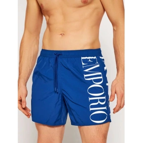Spodenki kąpielowe męskie 211740 1P414 23033 niebieski - Emporio Armani