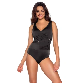 Damski jednoczęściowy strój kąpielowy SKJ 48 czarny - Ava