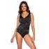 Damski jednoczęściowy strój kąpielowy SKJ 48 czarny - Ava