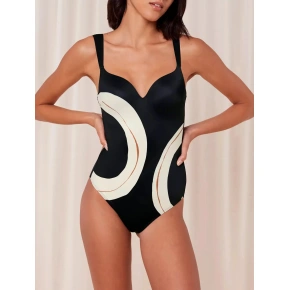 Damski jednoczęściowy strój kąpielowy Summer Allure OWP 01 Black - Triumph