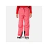 Spodnie narciarskie dziecięce ROSSIGNOL Girl Insulated Ski Pant różowe