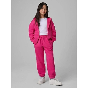 Spodnie dresowe joggery dziewczęce 4F 4FJRSS26TTROF1795-12S Spodnie dresowe joggery dziewczęce 4F 4FJRSS26TTROF1795-12S